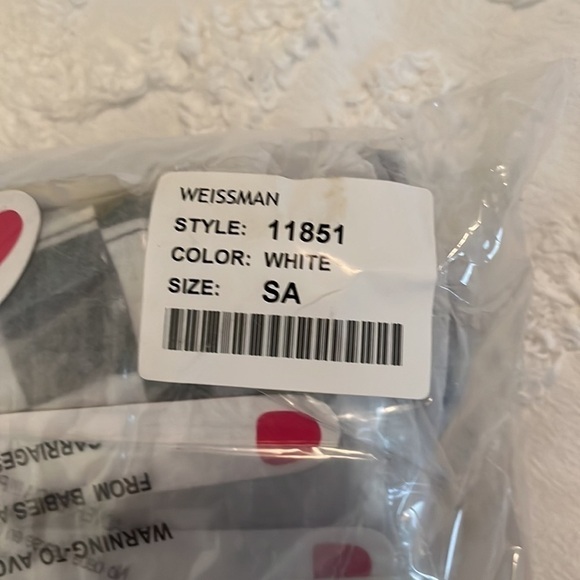 New In Package Weissman Black & White “Shut Up And Drive” Dance Outfit Size SA - Picture 3 of 4